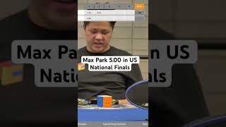 Max Park 5.00 in US National Finals