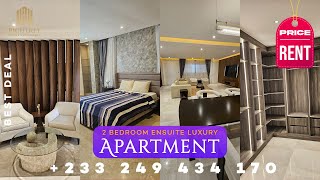 Rent This Affordable 2 Bedroom Luxury Apartment in Labone, Accra #realestate #ghana #accra