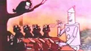 An animated Tin Man PSA Commercial from the 1970's