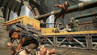 Gears of War 4 First Multiplayer Gameplay - Team Deathmatch on Dam