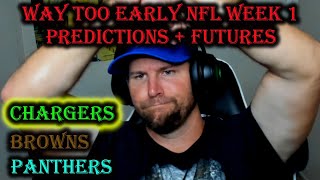 Way Too early NFL week 1 predictions 2024 and futures #nfl #sportsbetting #football