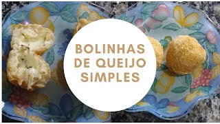 BOLINHAS DE QUEIJO SIMPLES