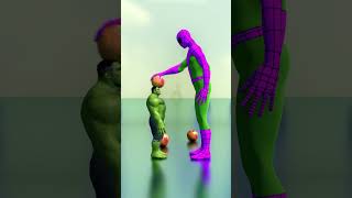 Hulk and Spider man Animation #spiderman #3danimation #hulk