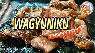 Ultimate Wagyu Heaven In Tagaytay at Wagyuniku! Unlimited Korean And Japanese Bbq Grill!