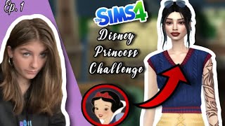 Snow White in the Modern World | Sims 4 Disney Princess Challenge