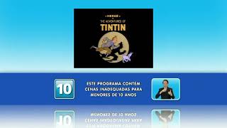 Vinheta A Seguir As Aventuras de TinTin Classificação 10 anos - TV Silas (2011-2019)