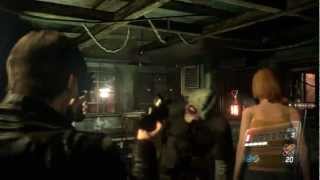 Resident Evil 6 walkthrough part 5 in HD