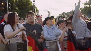 EM 2024   Viertelfinale -  Deutschland:   Spanien Impressionen FanzZone Berlin