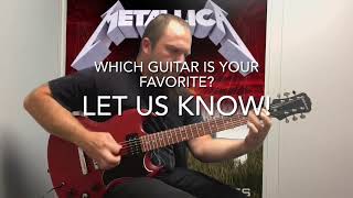 “Master Of Puppets” by Metallica played on a bunch of guitars!￼