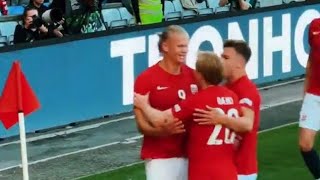 Erling Haaland Penalty Goal vs Sweden!!⚽😱🇸🇪