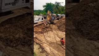 #LIUGONG Excavator.920D.. BD..Akhaura Lakhsham Railway project.. #shortsvideo #shorts