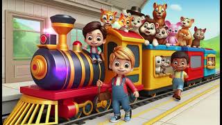 "Train Choo Choo | Fun Kids Nursery Rhymes | Train Song for Kids"