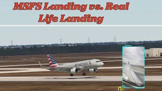 American A320 Landing at Houston IAH 8R | With Camera Recorded Landing