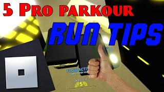 5 PRO parkour RUNNING TIPS