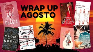 📚 LIBROS LEÍDOS 📚 || WRAP UP AGOSTO 2021 || Distopía, romántica, thriller y más lecturas buenas