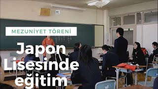 Japon Lisesinde spor ve sanat eğitimleri | Lise Mezuniyet töreni