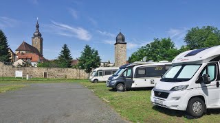 Stellplatzvideo - Ebern, Wohnmobilstellplatz (Unterfranken / Deutschland)