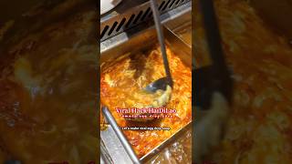 viral tomato egg drop soup hack haidilao #shortsfood #vancouver