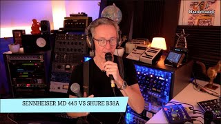 Sennheiser MD 435 & 445 REVIEW & SHOOTOUT with a Shure SM58, B58, Audix OM7 & Beyer TG-V70d