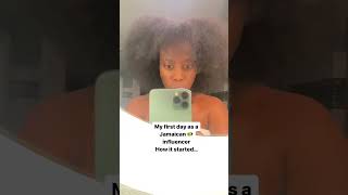 Jamaican influencer went viral for failed video #shorts