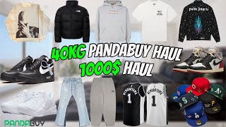 45KG PANDABUY HAUL UNBOXING(Supreme, Gallery Dept, Off-WHITE, Jordan, Palm Angels, Kobe) #pandabuy