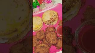 l Bread Vegetable Tikki Burger Unique Recipe 🤤💗 l #shorts #shortsfeed #viral #streetfood