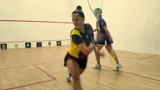 Erisa Sano Herring(Japan) v Lucia Bautista(WR # 85-Colombia)-Underhill Geomatics Women's Pro Squash