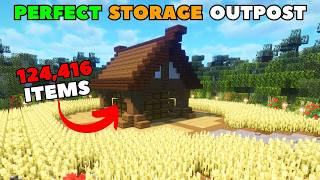 Minecraft: The Perfect Outpost Tutorial (how to build 1.21)