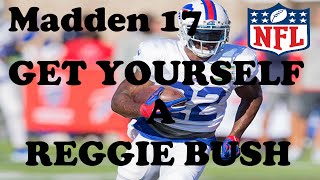 Madden 17 Get Yourself a REGGIE BUSH - Puzzle Collection Gameplay