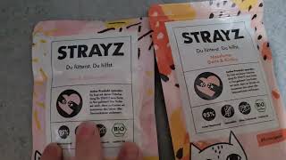 Обзор и состав на влажный корм STRAYZ для кошек .Nassfutter  für Katzen STRAYZ.