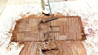 Cleaning an Antique Carpet : Deep Cleaning a Decades-Old Carpet - Before & After | rug washing