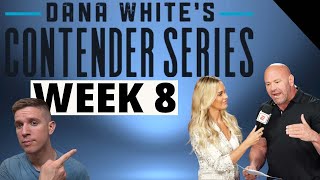 Dana White's Contender Series: Season 8, Week 8 Betting Breakdown