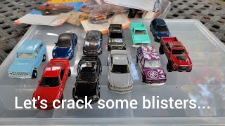 Opening some new Hot Wheels and Matchbox cars