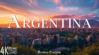 Argentina 4K - Relaxing Music with Beautiful Natural Landscape - Amazing Nature