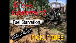 Diesel Fuel Pickup Repair Replace Bobcat