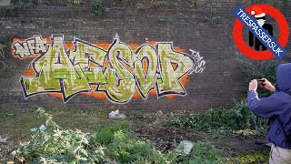 LONDON GRAFFITI - WALL SESSION [S4:E3] - AESOP