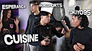 esperançA dit le nom de son origine à kms (sur le live 2vs2 cuisine)