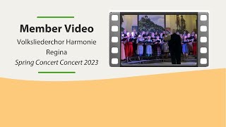 Volksliederchor Harmonie   Spring Concert 2023