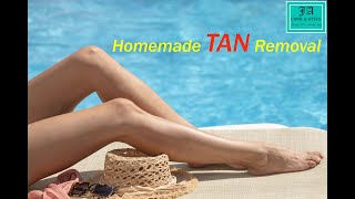 Glowing Skin Secrets: Say Goodbye to Tan with These Quick Tips!👩#tanremovel #tanremove #tanremover