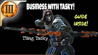 T3ing Taskmaster just for getting 3 books! Right choice? Business with Tasky. Marvel Future Fight