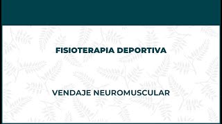 Vendaje Neuromuscular. Fisioterapia Deportiva - FisioClinics Barcelona, Barna