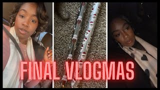 Final Vlogmas | Date Night | Press On Nails | Packing with Me | Traveling with People | Quiara B