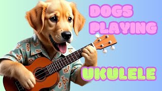 Dogs Playing Ukulele