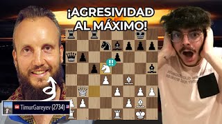 💣🔥SACRIFICO PIEZA a GM 2700 - Partidas de Ajedrez