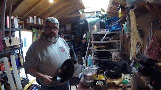 Overland/Car Camping Kitchen with Trangia 25 Cookset, Firebox, and Billy Pot