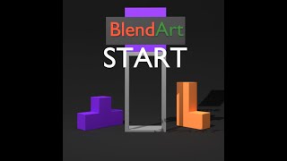 Tetris Animation | Blender 3D #shorts #tetris #3d #blender #animation