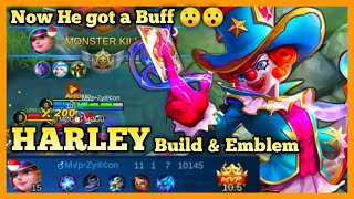 Buffed Harley Carry Gameplay, Harley Best Build, Harley Buff, Mobile Legends, Season 19, 2020 MLBB