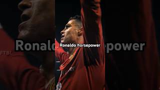 Ronaldo horse power #manchesterunited #ronaldo9 #football #ronaldol #cr7 #rolnado #edit #ronaldo07