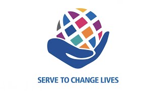 Rotaract Greenfields QC Serve to Change Lives RI Theme 2021-2022 Animated Logo