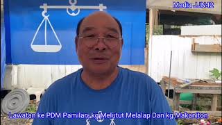 Lawatan calon N42 Jamawi Jaafar di PDM pamilaan